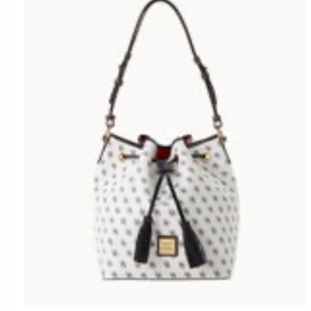 Authentic Dooney & Burke Drawstring NWT
